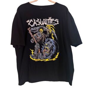 Black Casualties T-Shirt Men's 2XL